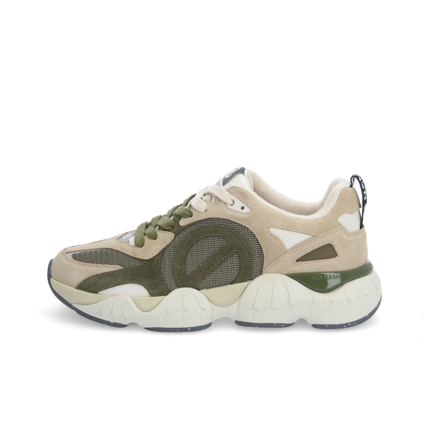 KRAZEE RUNNER M - SUEDE/MESH - IVORY/OLIVE